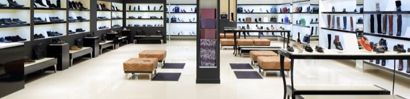 cleanliness of a retail store