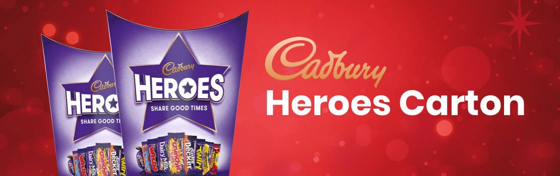 Cadbury Heroes Carton