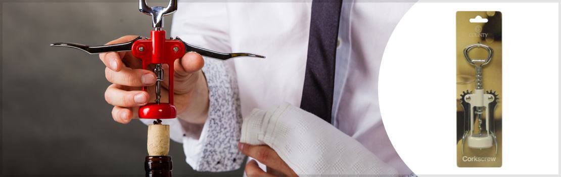 Wholesale Corkscrews & Bottle Openers
