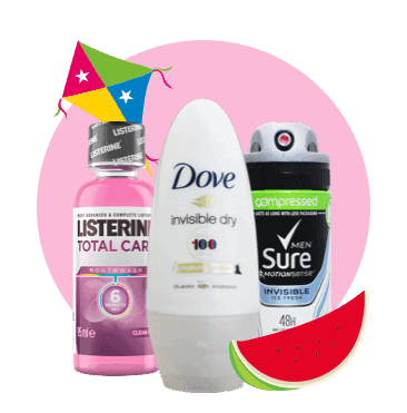 dental care and deodorant image