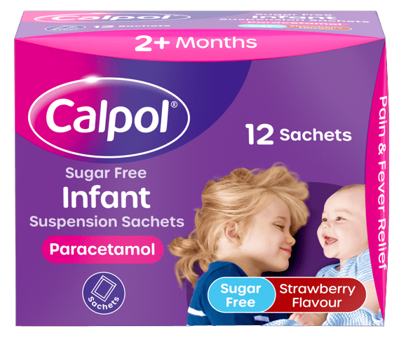 Calpol Infant Sugar Free Sachets 12's