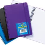 A5 Polypropylene Cover Notebook from Harrisons Direct