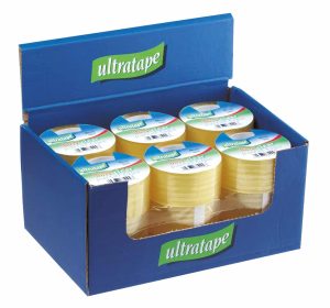 Ultratape Heavy Duty Clear Parcel Tape 48mm x 50m CDU