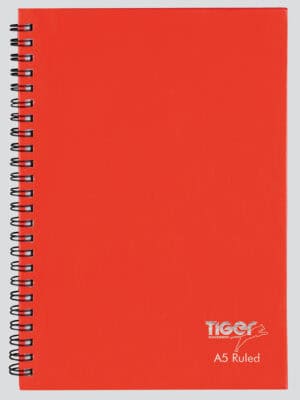 A5 Feint Ruled Spiral Notebook from Harrisons Direct