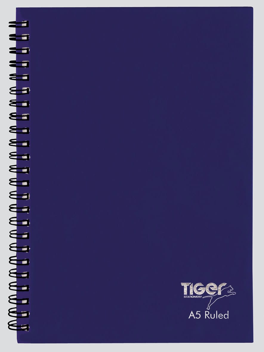A5 Feint Ruled Spiral Notebook