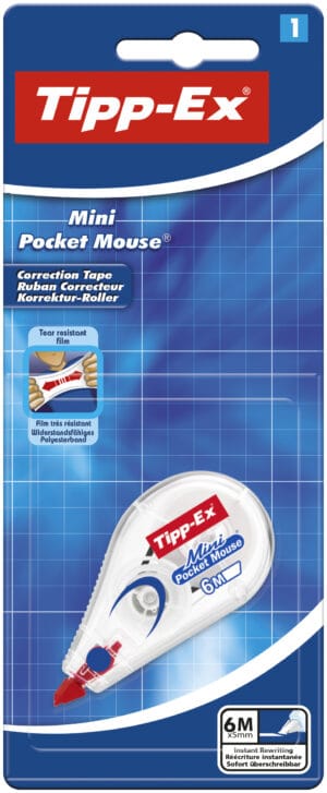 Tipp-Ex Mini Pocket Mouse Blister Card