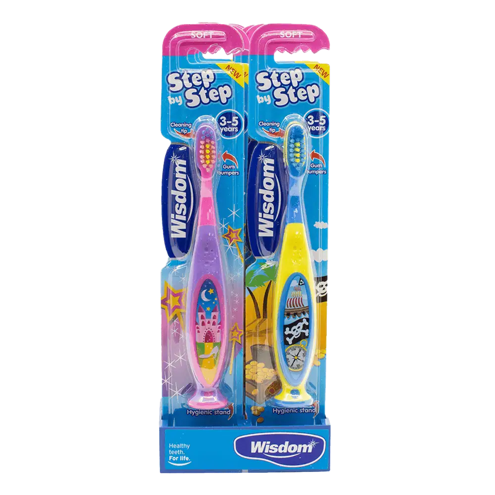 Wisdom Step By Step Toothbrush 3-5 Years