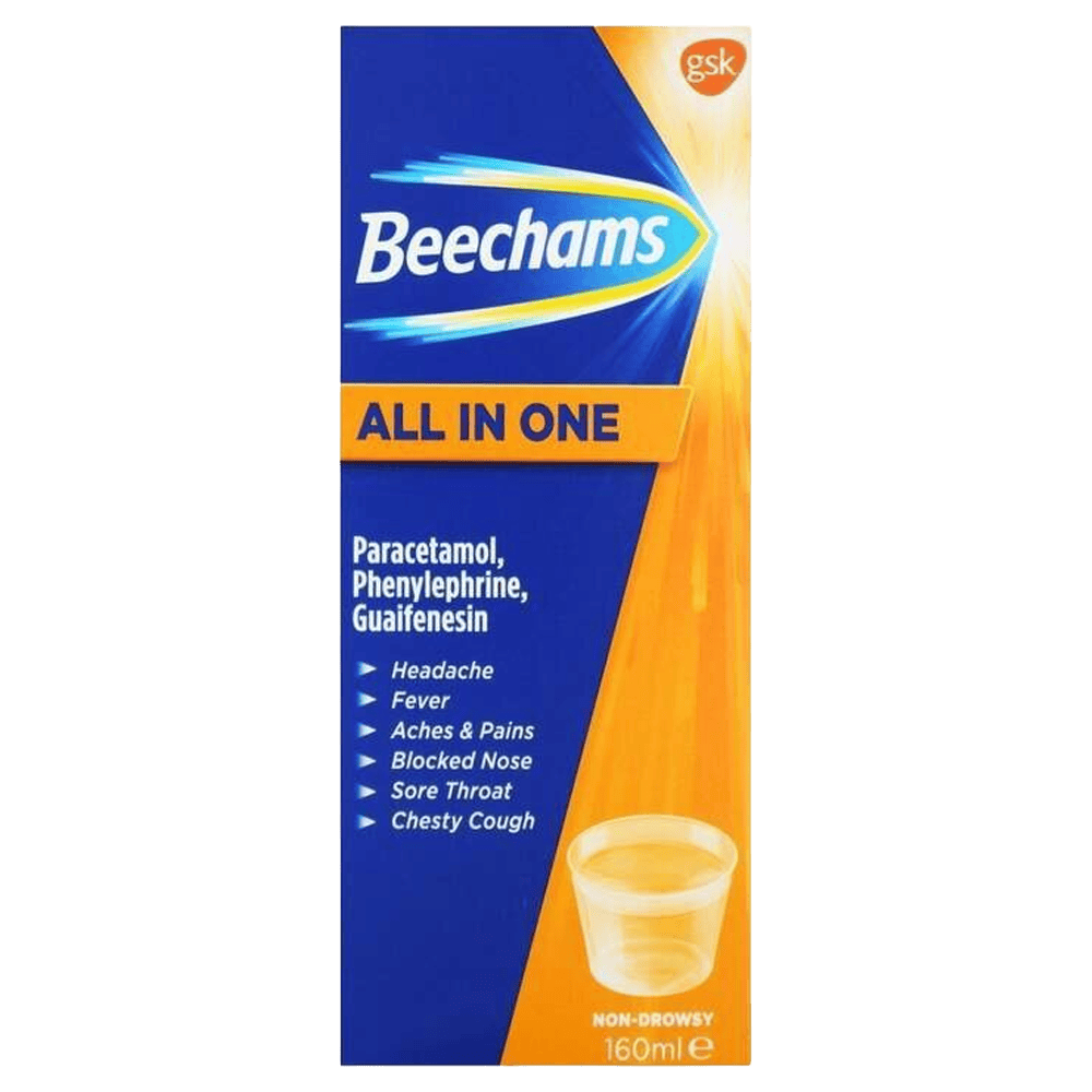 Beechams All In One 160ml from Harrisons Direct