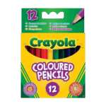 Crayola Half Length Pencils 12’s from Harrisons Direct