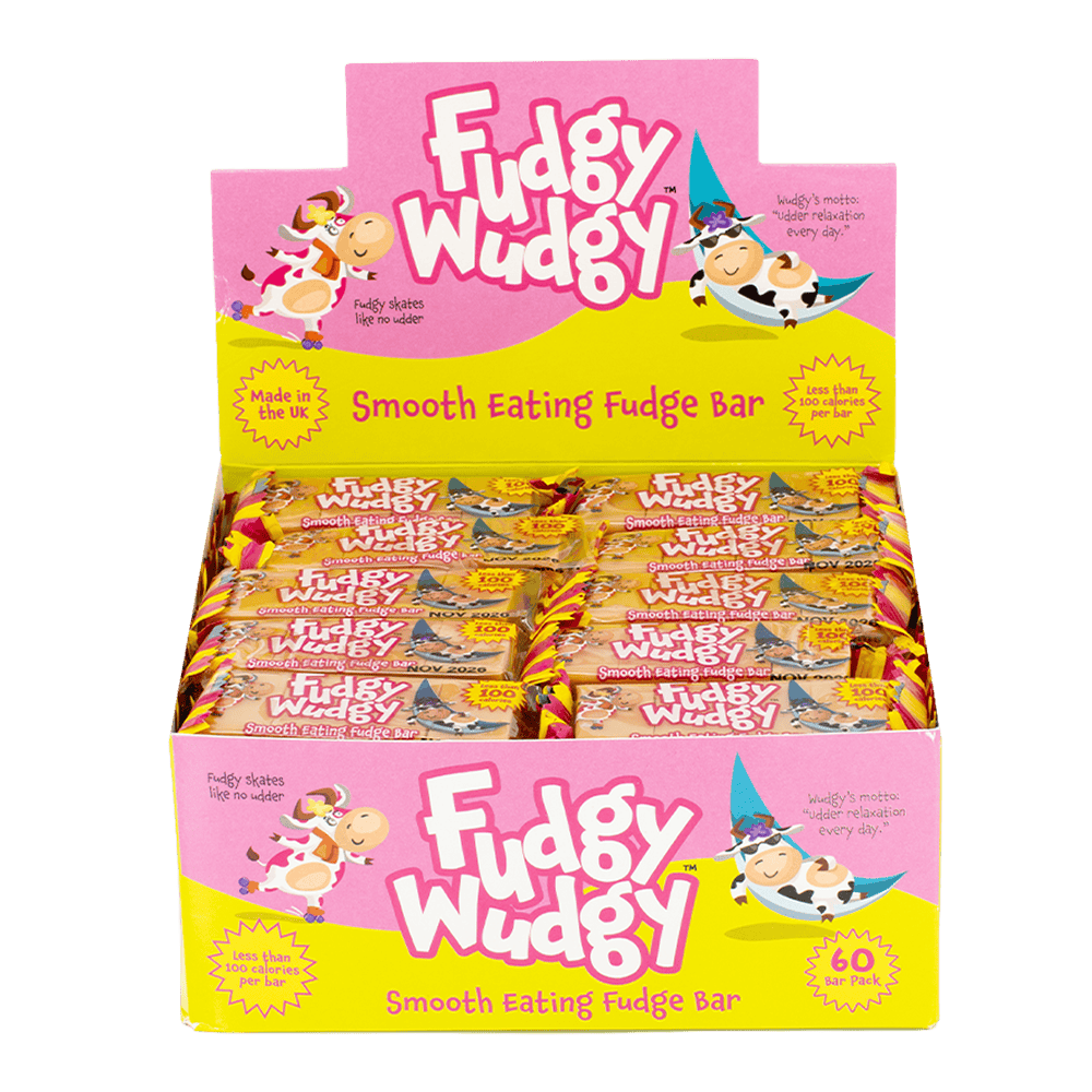 Wholesale Fudgy Wudgys Sweets 60 Bars Per Pack from Harrisons Direct