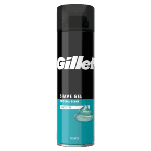 Gillette Sensitive Shave Gel 200ml from Harrisons Direct