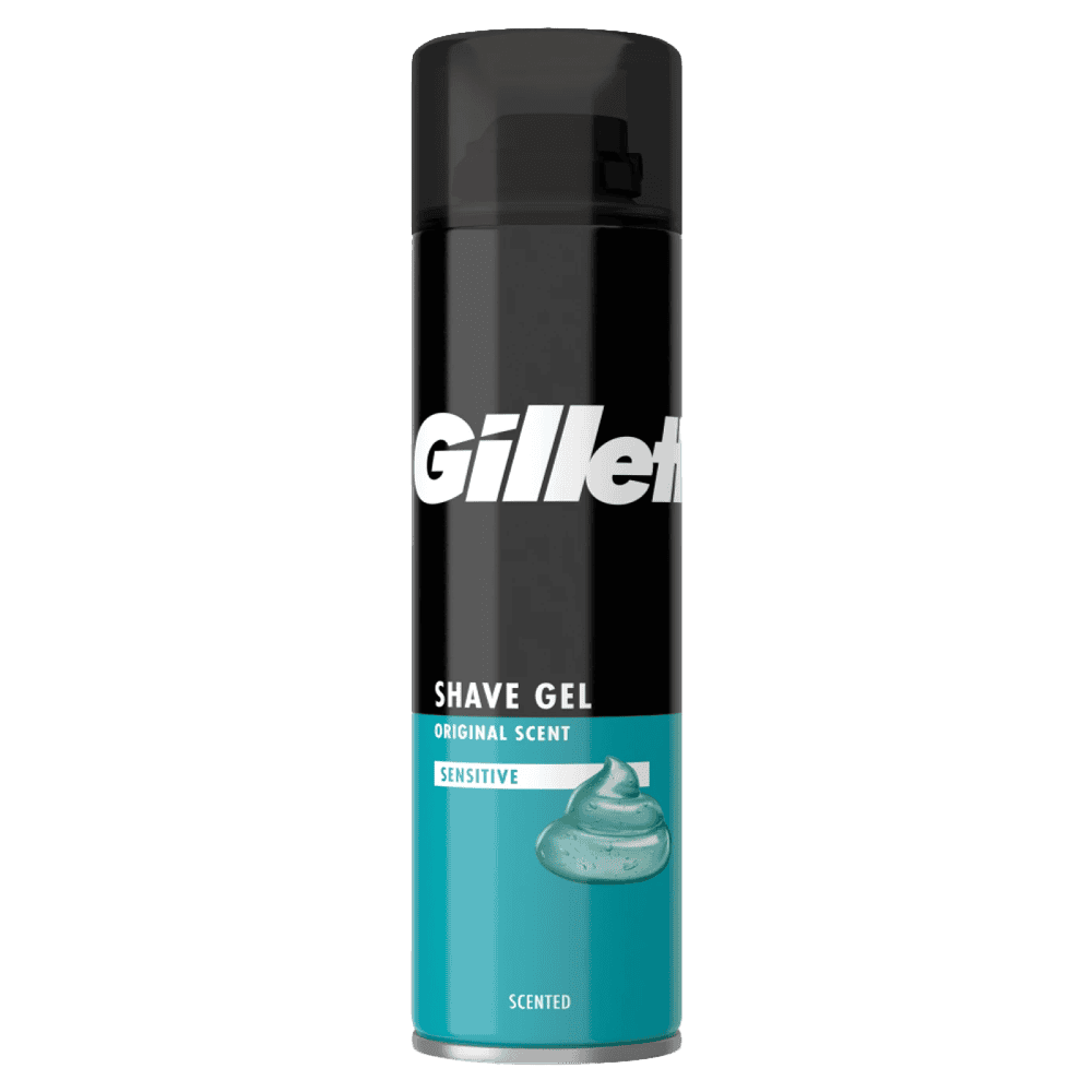Gillette Sensitive Shave Gel 200ml from Harrisons Direct