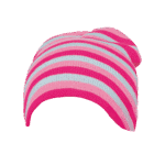 Girls Striped Beanie Hat from Harrisons Direct