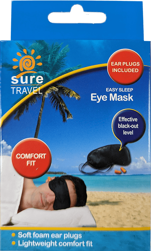 Sure Travel Eye Mask & Ear Plugs