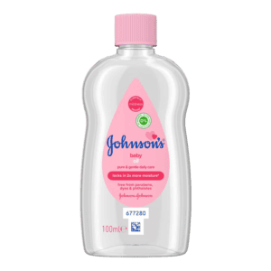 Johnson’s Baby Oil 100ml from Harrisons Direct