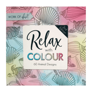 Work Of Art Colouring Book Series Two 3 Assorted Designs from Harrisons Direct