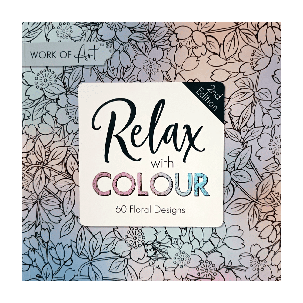 Work Of Art Colouring Book Series Two 3 Assorted Designs