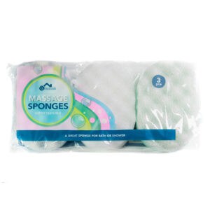 Wholesale Massage Sponge 3pk from Harrisons Direct