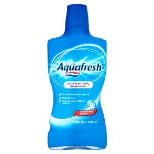 Aquafresh Mouthwash Fresh & Minty 500ml