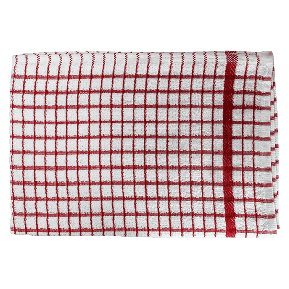 Terry Check Tea Towel from Harrisons Direct