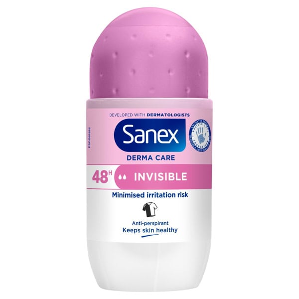 Wholesale Sanex Invisible For Women Roll On 50ml from Harrisons Direct