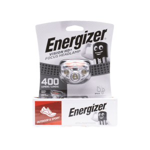 Energizer LED Vision HD+ Digital Focus Grey Headlight +3AAA