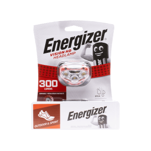 Energizer LED Vision HD Red Headlight +3AAA