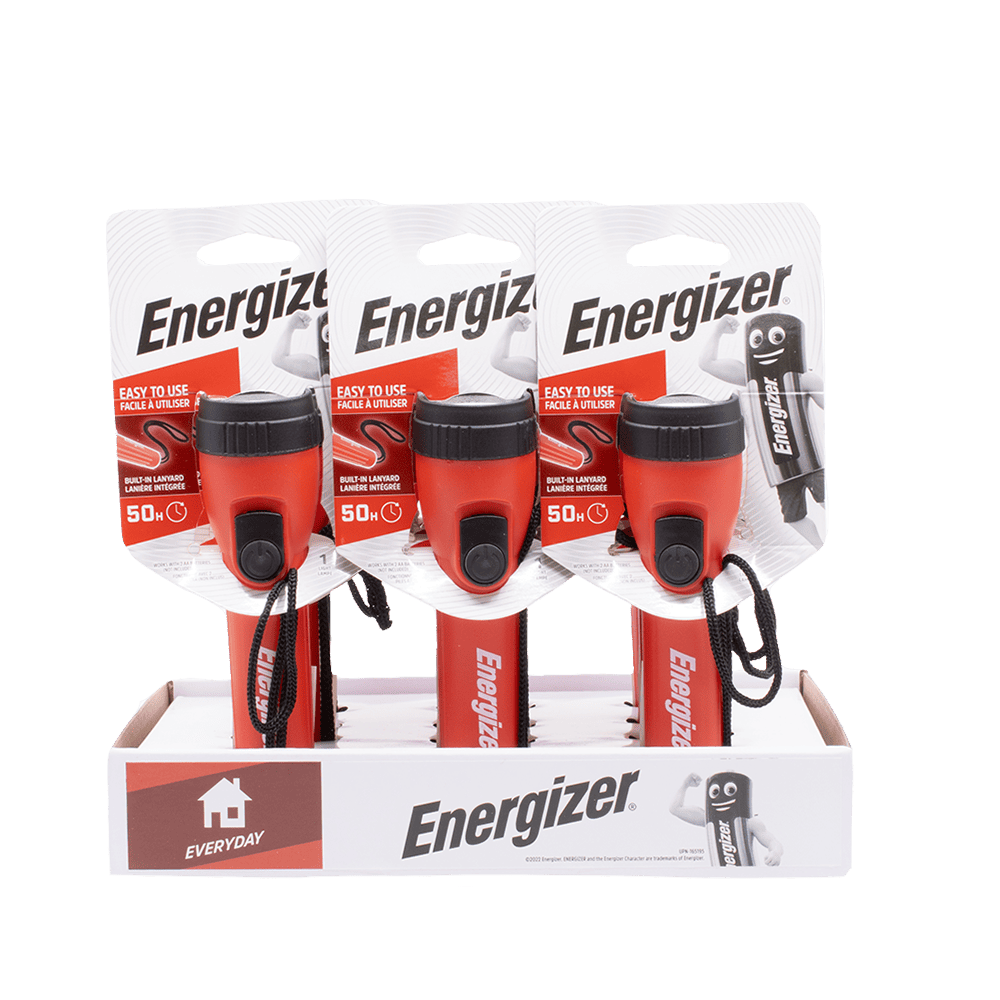 Energizer LED Value Red Torch 2xAA (Not Inc.)