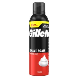 Wholesale Gillette Shaving Foam Regular 250ml from Harrisons Direct