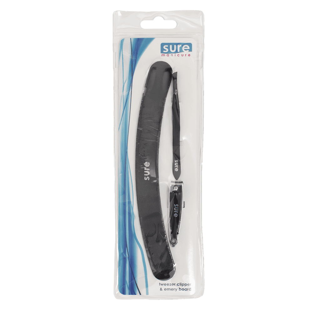 Black Tweezer: Clipper: Banana Emery Board from Harrisons Direct