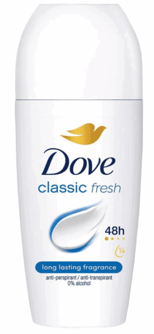 Dove Roll On Deodorant For Women Original 50ml from Harrisons Direct