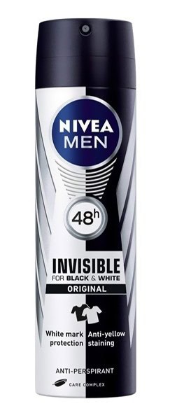 Wholesale Nivea Anti-Perspirant Deodorant Black & White Clear For Men 150ml from Harrisons Direct