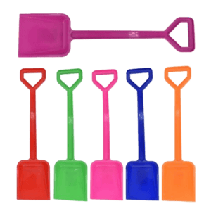 Spade – Plastic Sand Spade – 45cm – Assorted Neon Colours from Harrisons Direct