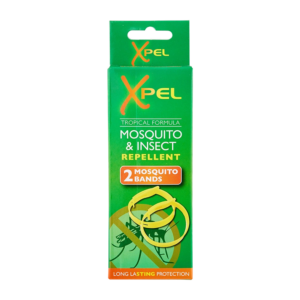 Xpel Adult Mosquito & Insect Repellent Bands Twin Pack from Harrisons Direct