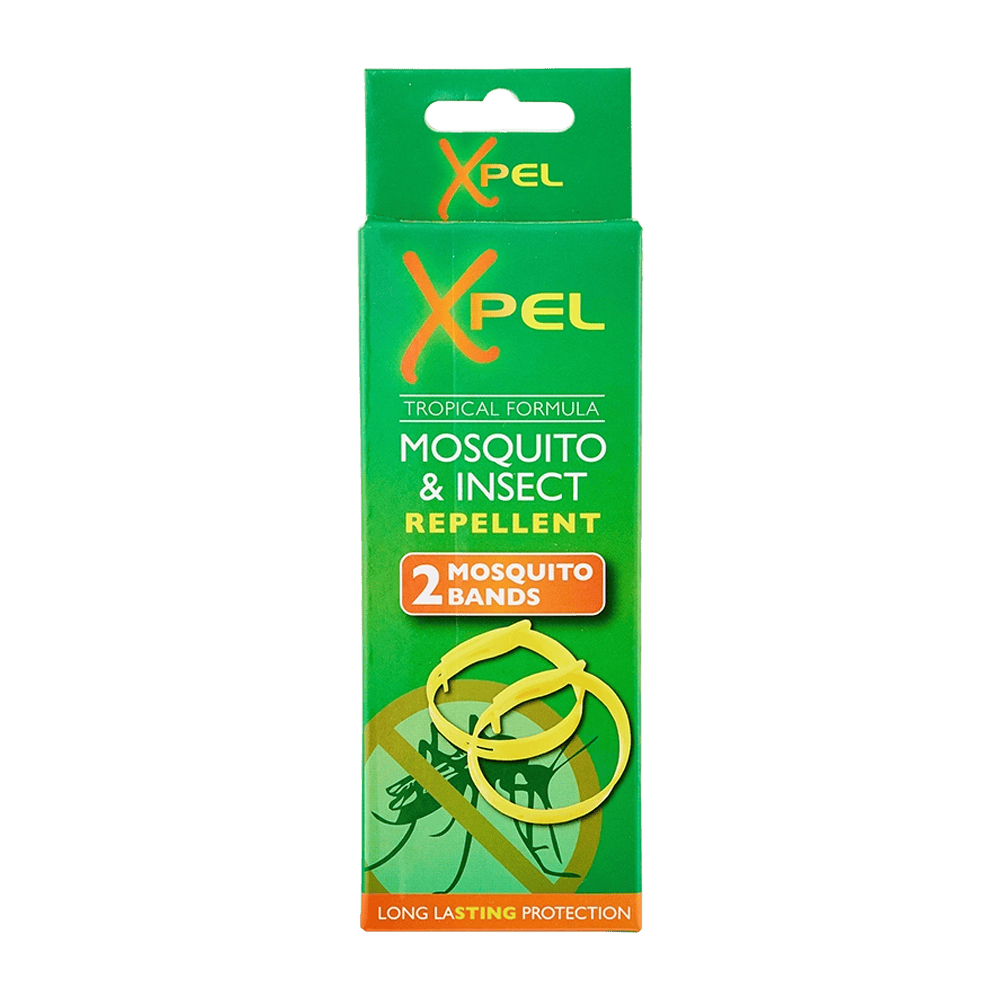 Xpel Adult Mosquito & Insect Repellent Bands Twin Pack from Harrisons Direct