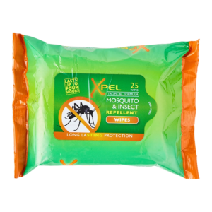 Xpel Mosquito & Insect Repellent Wipes 25’s from Harrisons Direct