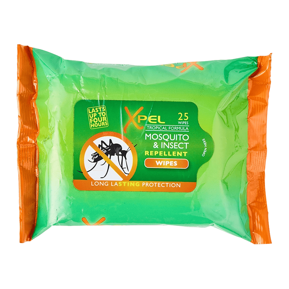 Xpel Mosquito & Insect Repellent Wipes 25’s from Harrisons Direct