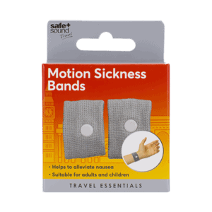 Safe Sound Motion Sickness Bands Twin Pack from Harrisons Direct
