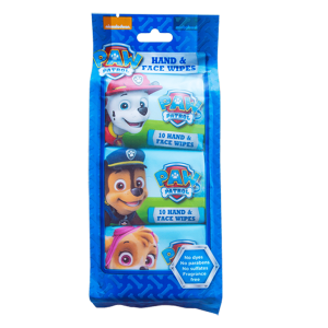 Paw Patrol Hand & Face Wipes 10's Triple Pack