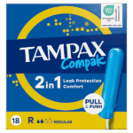 Tampax Compak Regular 18’s from Harrisons Direct