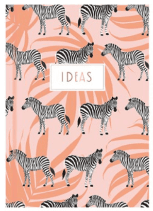 A5 Hardback Notebook Wild Design 3 Designs