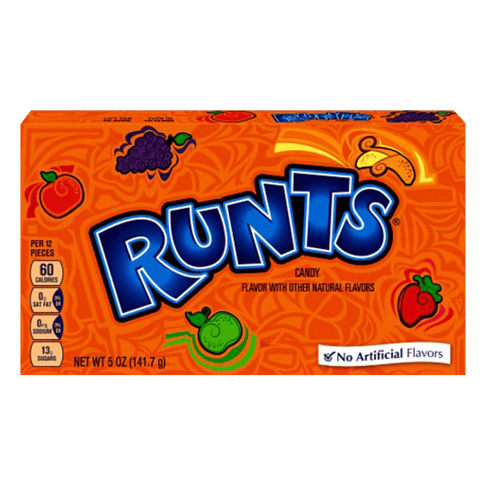 Runts Candy Theatre Box 141g from Harrisons Direct