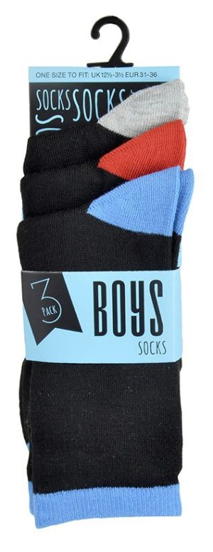 Boys Design Socks 3 Pack