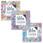 Work Of Art Colouring Book Series One 3 Assorted Designs from Harrisons Direct
