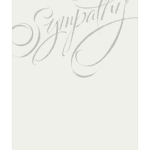 Sympathy Card with Sincere Sympathy from Harrisons Direct