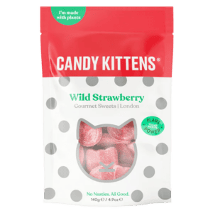 Candy Kittens Wild Strawberry 140g from Harrisons Direct