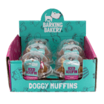 The Barking Bakery Pink Iced Vanilla Woofin from Harrisons Direct