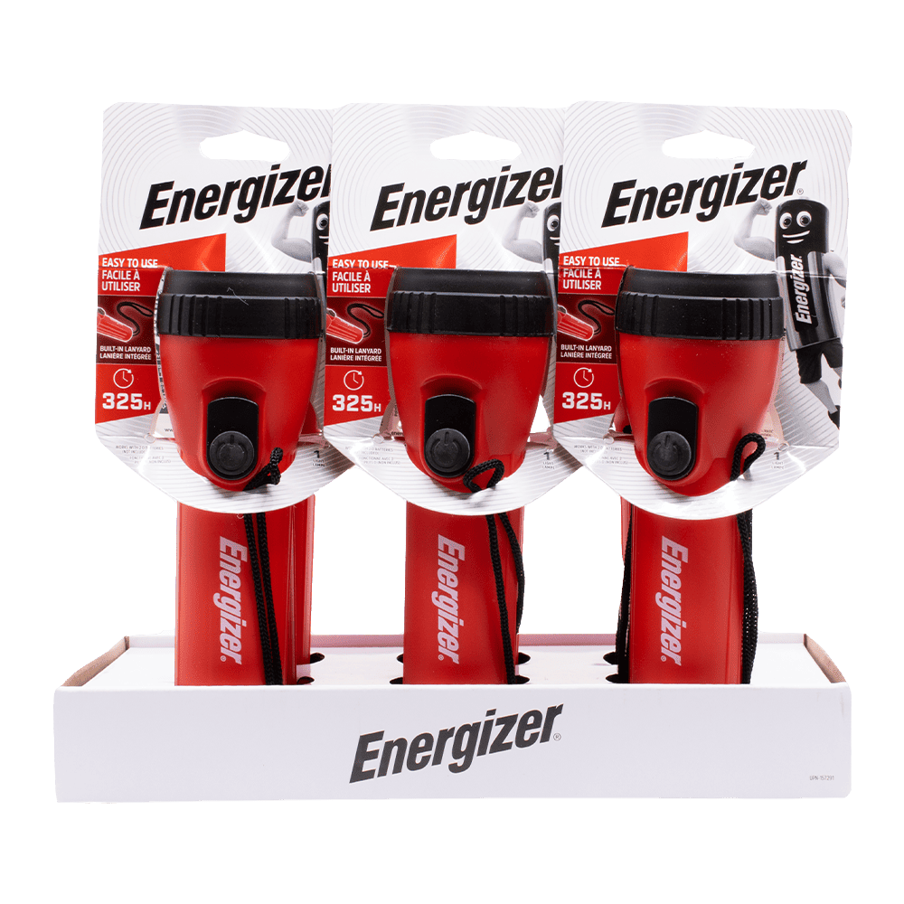 Energizer LED Value Red Torch 2xD (Not Inc.)