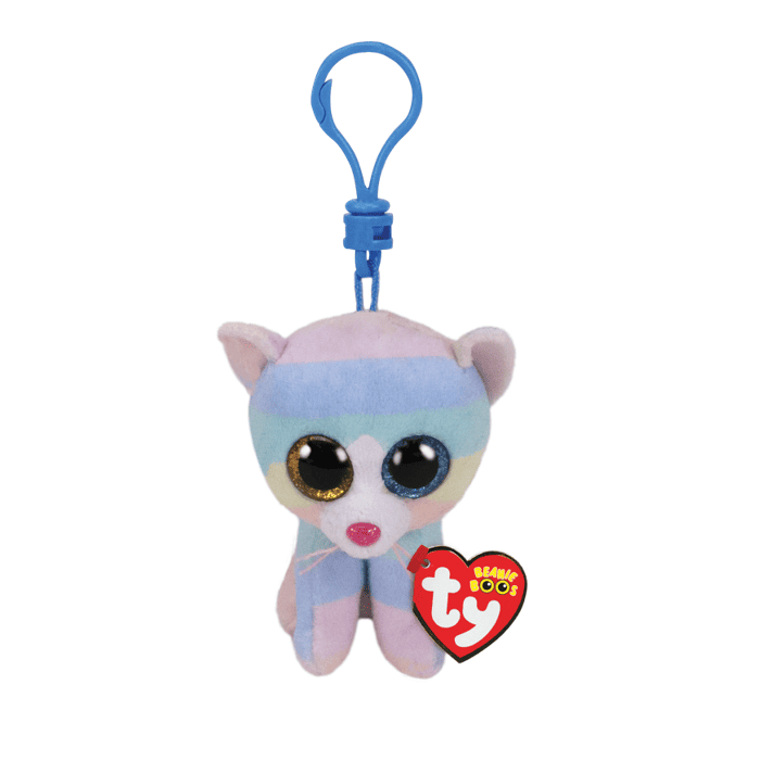 TY Beanie Boos Clip - Heather the Cat 3.5"