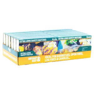Wholesale Bryant & May Extra Long Matches from Harrisons Direct